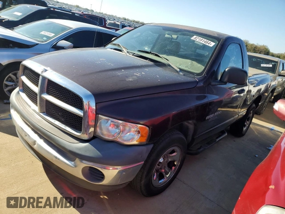 2004 Dodge 1500 ST with VIN 1D7HA16K74J115408, listed as a Copart auction lot 82191464 with 159,248 mi miles and Clean Title. Bid and sale history available at DreamBid. Image 1.