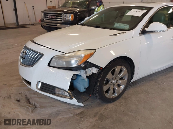 2012 Buick Regal with VIN 2G4GR5EK6C9110682, listed as a IAAI auction lot 41952626 with 207,149 mi miles. Bid and sale history available at carsss.com. Image 6.