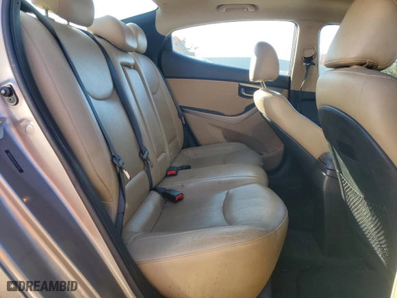 2013 Hyundai Elantra GLS PZEV with VIN 5NPDH4AE1DH217707, listed as a Copart auction lot 81899074 with 144,437 mi miles and Salvage Title. Bid and sale history available at carsss.com. Image 10.