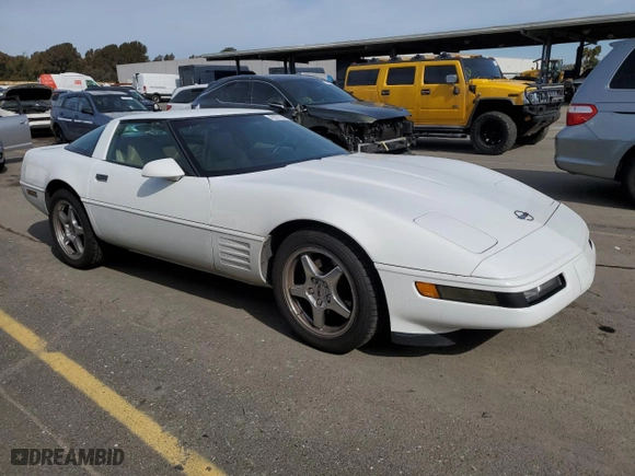 1994 Chevrolet Corvette with VIN 1G1YY22P0R5107401, listed as a Copart auction lot 45577645 with 66,662 mi miles and Salvage Title. Bid and sale history available at carsss.com. Image 4.