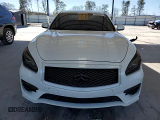2017 Infiniti Q70 3.7 with VIN JN1BY1AP4HM741603, listed as a Copart auction lot 46548605 with 142,201 mi miles and Salvage Title. Bid and sale history available at DreamBid. Image 5.