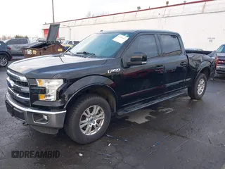 2016 Ford F-150 XLT with VIN 1FTFW1EF5GKD96212, listed as a IAAI auction lot 41751671 with 67,050 mi miles. Bid and sale history available at carsss.com. Image 2.