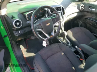 2017 Chevrolet Sonic LT with VIN 1G1JD6SB7H4147939, listed as a Copart auction lot 49696595 with 54,585 mi miles and Salvage Title. Bid and sale history available at carsss.com. Image 8.