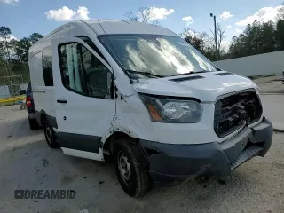 2016 Ford Transit Cargo with VIN 1FTYR1CM8GKA26342, listed as a Copart auction lot 44266105 with 150,450 mi miles and Salvage title. Bid and sale history available at DreamBid. Image 11.