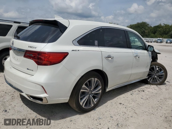 2019 Acura MDX Sport Hybrid w/Technology Pkg with VIN 5J8YD7H53KL000884, listed as a Copart auction lot 59108484 with 63,513 mi miles and Non Repairable. Bid and sale history available at carsss.com. Image 3.