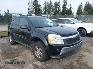 2005 Chevrolet Equinox LS with VIN 2CNDL13F456184822, listed as a IAAI auction lot 41773966 with 175,920 mi miles. Bid and sale history available at carsss.com. Image 1.