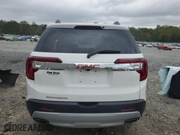 2021 GMC Acadia SLT with VIN 1GKKNMLS1MZ234345, listed as a Copart auction lot 50780855 with 42,687 mi miles and Salvage title. Bid and sale history available at DreamBid. Image 6.