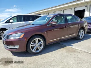 2014 Volkswagen Passat TDI SEL Premium with VIN 1VWCN7A33EC030659, listed as a Copart auction lot 49992775 with 170,176 mi miles and Salvage Title. Bid and sale history available at carsss.com. Image 1.