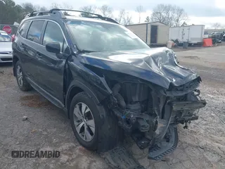 2019 Subaru Ascent Premium z VIN 4S4WMACD4K3434003, wystawiony jako IAAI lot #41214482 z przebiegiem Nie podano mil oraz . Historia ofert i sprzedaży dostępna na DreamBid. Obrazek 1.