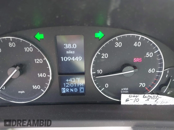 2007 Mercedes-Benz C 280 Luxury z VIN WDBRF54H47A931316, wystawiony jako IAAI lot #42051676 z przebiegiem 109 449 mil mil oraz . Historia ofert i sprzedaży dostępna na DreamBid. Obrazek 15.