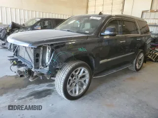 2016 Cadillac Escalade Premium Collection z VIN 1GYS4CKJ1GR477640, wystawiony jako Copart lot #46214825 z przebiegiem 131 636 mil mil oraz Szkoda całkowita • Salvage title. Historia ofert i sprzedaży dostępna na DreamBid. Obrazek 1.
