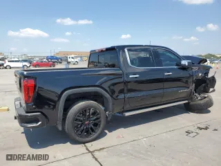 2022 GMC Sierra 1500 Limited Denali with VIN 1GTU9FEL6NZ146368, listed as a Copart auction lot 65822334 with 46,102 mi miles and Clean Title. Bid and sale history available at carsss.com. Image 3.