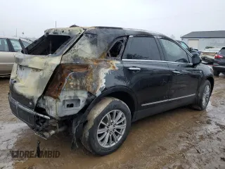 2017 Cadillac XT5 Luxury FWD with VIN 1GYKNBRS8HZ130524, listed as a Copart auction lot 46985545 with 0 mi miles and Clean Title. Bid and sale history available at carsss.com. Image 3.