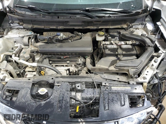 2020 Nissan Rogue SV with VIN JN8AT2MT4LW034721, listed as a Copart auction lot 57186515 with 91,686 mi miles and Salvage title. Bid and sale history available at DreamBid. Image 12.