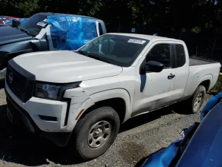2022 Nissan Frontier SV with VIN 1N6ED1CM1NN687690, listed as a Copart auction lot 62369725 with 45,344 mi miles and Salvage title. Bid and sale history available at DreamBid. Image 1.