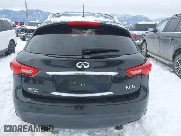2012 Infiniti FX with VIN JN8AS1MW0CM156009, listed as a IAAI auction lot 41601349 with 53,795 mi miles and . Bid and sale history available at DreamBid. Image 17.