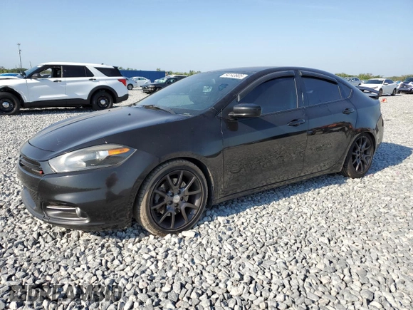 2015 Dodge Dart SXT with VIN 1C3CDFBB1FD299815, listed as a Copart auction lot 54143905 with 175,579 mi miles and Salvage Title. Bid and sale history available at carsss.com. Image 1.