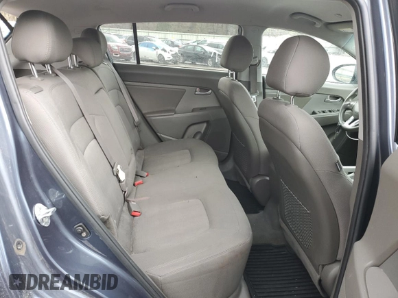 2012 Kia Sportage LX with VIN KNDPBCA25C7285039, listed as a Copart auction lot 52620735 with 197,305 mi miles and Salvage title. Bid and sale history available at DreamBid. Image 11.