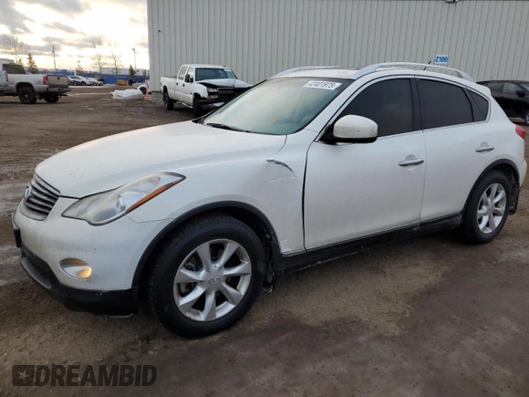 2010 Infiniti EX Journey with VIN JN1AJ0HR8AM750635, listed as a Copart auction lot 42401975 with 133,712 mi miles and Clean Title. Bid and sale history available at DreamBid. Image 1.