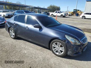 2011 Infiniti G25 Sedan Journey with VIN JN1DV6AP5BM602019, listed as a Copart auction lot 45898765 with 140,401 mi miles and Salvage Title. Bid and sale history available at carsss.com. Image 4.