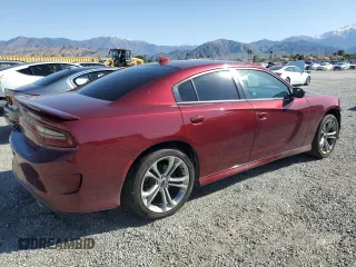 2020 Dodge Charger GT with VIN 2C3CDXHG2LH154208, listed as a Copart auction lot 49697165 with 57,502 mi miles and Salvage Title. Bid and sale history available at carsss.com. Image 3.