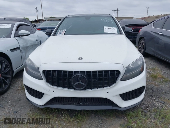 2018 Mercedes-Benz C 43 AMG with VIN 55SWF6EB5JU235937, listed as a IAAI auction lot 42050650 with 67,876 mi miles and . Bid and sale history available at carsss.com. Image 12.