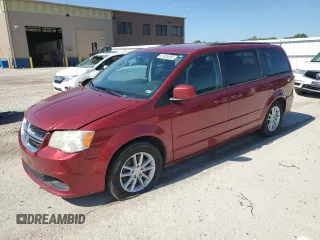 2014 Dodge Grand Caravan SXT z VIN 2C4RDGCG8ER103869, wystawiony jako Copart lot #61835365 z przebiegiem 193 139 mil mil oraz Czysty tytuł • Clean title. Historia ofert i sprzedaży dostępna na DreamBid. Obrazek 1.