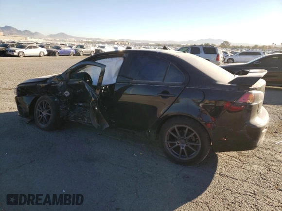 2016 Mitsubishi Lancer ES with VIN JA32U2FU1GU010590, listed as a Copart auction lot 77040544 with 27,616 mi miles and Salvage Title. Bid and sale history available at DreamBid. Image 2.
