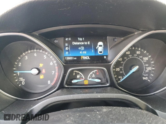 2015 Ford Focus SE with VIN 1FADP3F29FL203974, listed as a Copart auction lot 45053395 with 138,651 mi miles and Salvage Title. Bid and sale history available at carsss.com. Image 9.