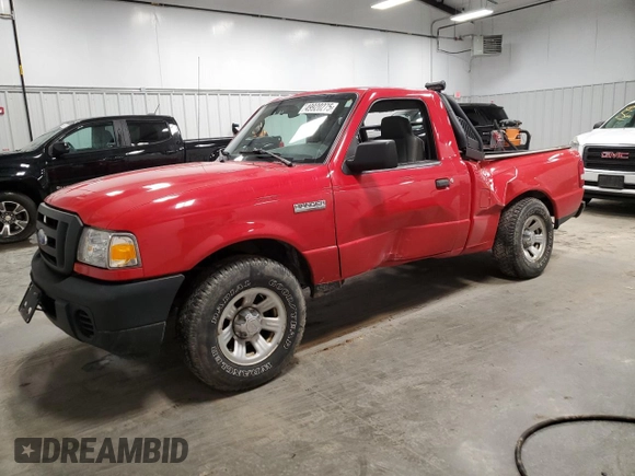 2009 Ford Ranger XL with VIN 1FTYR10D29PA43387, listed as a Copart auction lot 49920275 with 89,297 mi miles and Salvage Title. Bid and sale history available at DreamBid. Image 1.