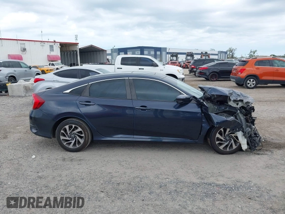 2018 Honda Civic EX with VIN 19XFC2F75JE035935, listed as a IAAI auction lot 41795110 with 92,687 mi miles and . Bid and sale history available at DreamBid. Image 14.