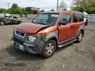 2004 Honda Element EX with VIN 5J6YH185X4L000314, listed as a Copart auction lot 56693495 with Not provided miles and Salvage title. Bid and sale history available at DreamBid. Image 1.