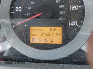 2008 Toyota RAV4 with VIN JTMBD33V685207304, listed as a IAAI auction lot 42077911 with 246,172 mi miles. Bid and sale history available at carsss.com. Image 7.