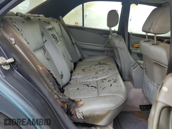 1997 Mercedes-Benz E-Class with VIN WDBJF55F4VJ025769, listed as a Copart auction lot 73460164 with 0 mi miles and Salvage Title. Bid and sale history available at carsss.com. Image 11.