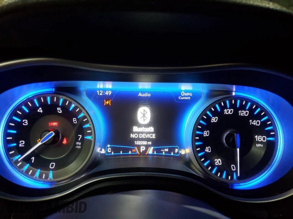 2016 Chrysler 300 Limited with VIN 2C3CCARG1GH270827, listed as a Copart auction lot 83959394 with 122,288 mi miles and Salvage Title. Bid and sale history available at DreamBid. Image 9.