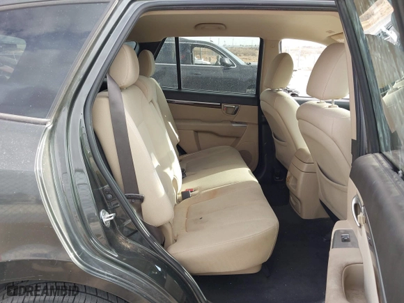 2012 Hyundai Santa Fe GLS with VIN 5XYZG3AB2CG128873, listed as a IAAI auction lot 41874808 with 182,453 mi miles. Bid and sale history available at carsss.com. Image 8.