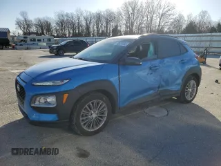 2020 Hyundai Kona SEL with VIN KM8K22AA9LU512502, listed as a Copart auction lot 48591305 with 47,197 mi miles and Salvage title. Bid and sale history available at DreamBid. Image 1.
