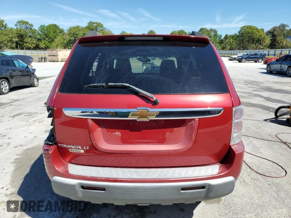 2006 Chevrolet Equinox LT with VIN 2CNDL63F066131422, listed as a Copart auction lot 50021375 with 117,452 mi miles and Salvage Title. Bid and sale history available at carsss.com. Image 6.