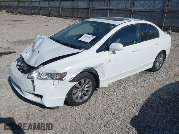 2011 Honda Civic EX-L with VIN 19XFA1F96BE029273, listed as a IAAI auction lot 42052817 with 161,486 mi miles and . Bid and sale history available at DreamBid. Image 2.