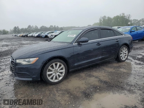 2015 Audi A6 Premium Plus with VIN WAUGFAFC5FN033265, listed as a Copart auction lot 58233495 with 123,547 mi miles and Clean title. Bid and sale history available at DreamBid. Image 1.
