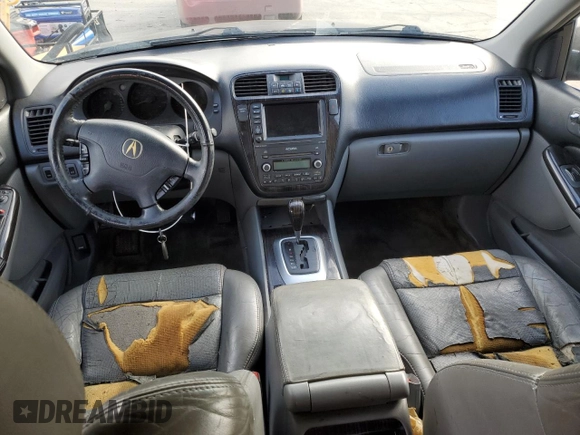2006 Acura MDX Touring w/Navi with VIN 2HNYD18806H516140, listed as a Copart auction lot 87028994 with 293,625 mi miles and Salvage Title. Bid and sale history available at carsss.com. Image 8.
