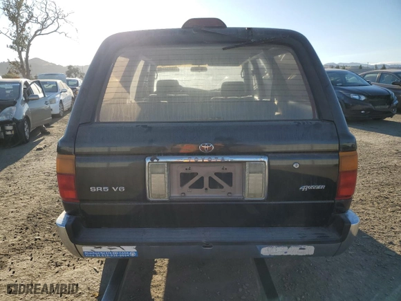 1995 Toyota 4Runner SR5 with VIN JT3VN29V7S0068238, listed as a Copart auction lot 76603374 with 182,320 mi miles and Clean Title. Bid and sale history available at carsss.com. Image 6.