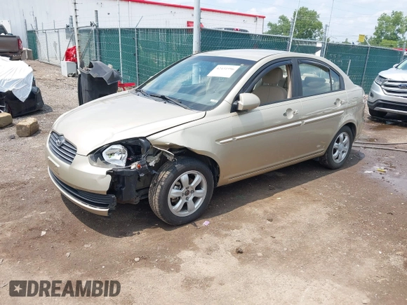 2006 Hyundai Accent GLS with VIN KMHCN46C26U037605, listed as a IAAI auction lot 42431996 with 86,128 mi miles and . Bid and sale history available at DreamBid. Image 17.