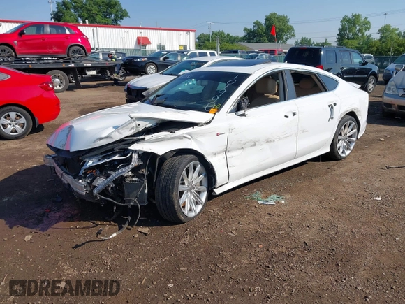 2012 Audi A7 Prestige with VIN WAU3GAFC1CN101990, listed as a IAAI auction lot 42452981 with Not provided miles and . Bid and sale history available at DreamBid. Image 18.