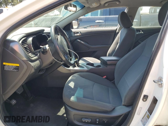2013 Kia Optima EX with VIN KNAGM4AD4D5045377, listed as a Copart auction lot 60133295 with 197,475 mi miles and Salvage title. Bid and sale history available at DreamBid. Image 7.