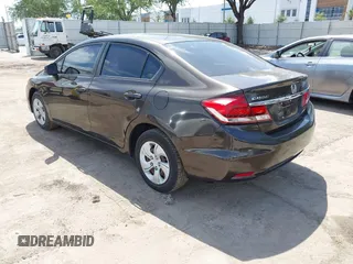 2013 Honda Civic LX with VIN 2HGFB2F54DH511717, listed as a IAAI auction lot 42116495 with 112,898 mi miles and . Bid and sale history available at DreamBid. Image 3.