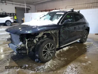 2019 Audi Q5 Premium z VIN WA1ANAFY6K2095609, wystawiony jako Copart lot #44592935 z przebiegiem 84 528 mil mil oraz Szkoda całkowita • Salvage title. Historia ofert i sprzedaży dostępna na DreamBid. Obrazek 1.