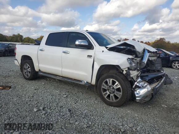 2017 Toyota Tundra 2WD Platinum with VIN 5TFGW5F17HX223603, listed as a Copart auction lot 78621274 with 314,428 mi miles and Salvage Title. Bid and sale history available at carsss.com. Image 4.
