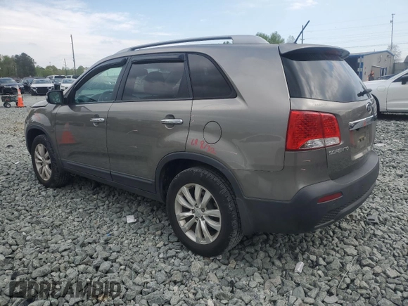 2011 Kia Sorento EX with VIN 5XYKU3A13BG102010, listed as a Copart auction lot 52092575 with 187,155 mi miles and Salvage Title. Bid and sale history available at carsss.com. Image 2.