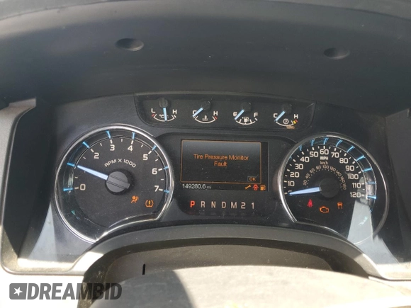 2011 Ford F-150 XL with VIN 1FTNF1CF5BKD58017, listed as a Copart auction lot 60676535 with 149,280 mi miles and Clean title. Bid and sale history available at DreamBid. Image 9.